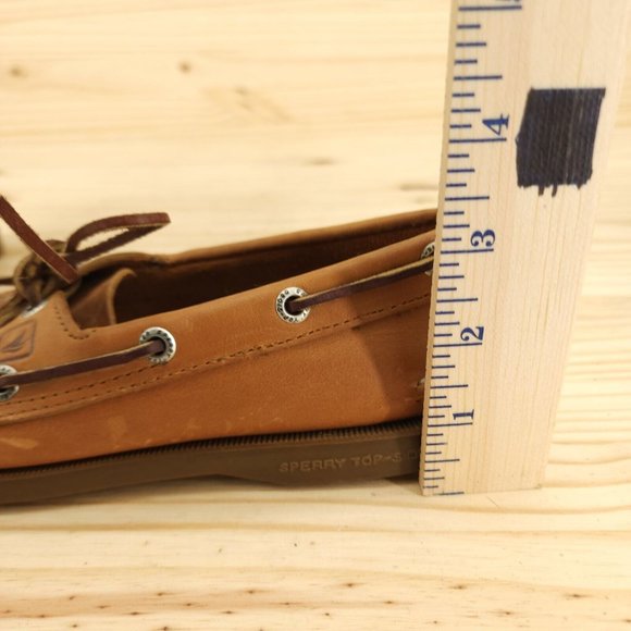 Sperry Women's Classic Boat Shoes Sz 6.5 Brown Leather Chic Outdoor Deck Loafers - Picture 9 of 9